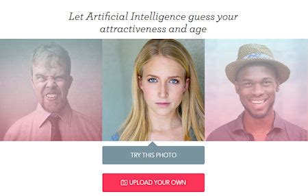 let artificial intelligence guess your attractiveness and age howhot|how good looking am i.